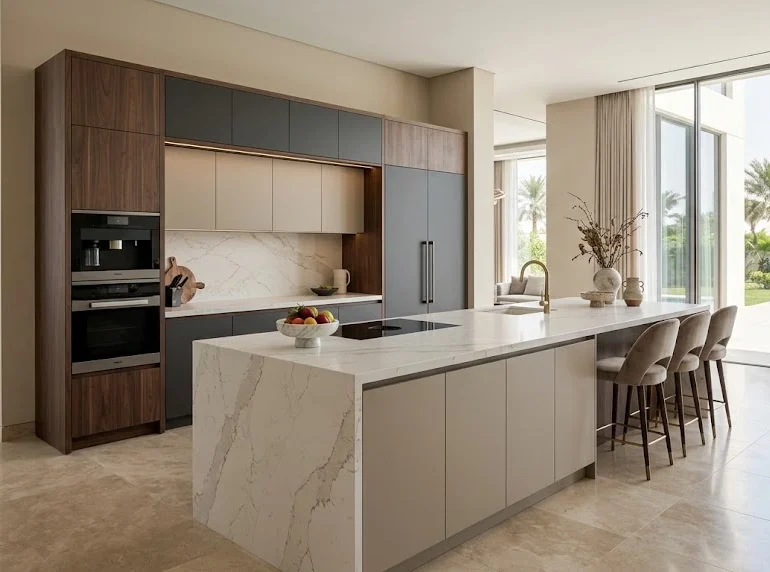 Custom Kitchen Cost in Dubai