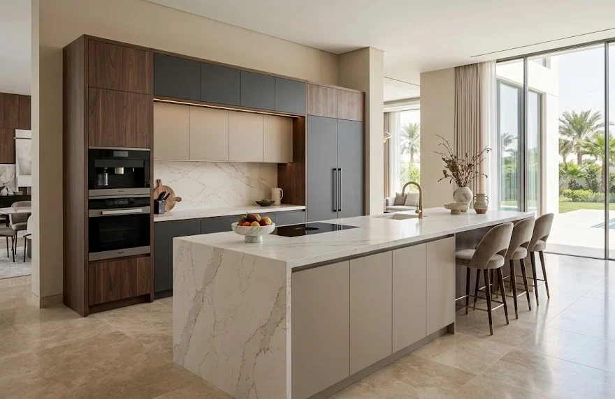 Custom Kitchen Cost in Dubai