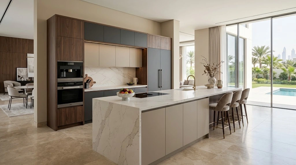 Custom Kitchen Cost in Dubai